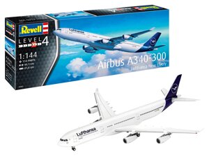 Airbus A340-300 “Lufthansa" New Livery. Модель у масштабі 1/144. REVELL 03803