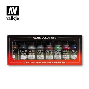 Набір змивів Game Color для моделювання, 8 шт. VALLEJO 73998