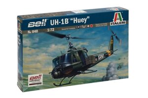 UH-1B HUEY. Збірна модель вертольота в масштабі 1/72. ITALERI 040