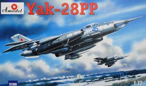 Збірна модель літака Як-28ПП. 1 / 72 AMODEL 72108