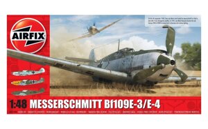 Мессершмітт Bf109E-3 / E-4. 1/48 AIRFIX 05120B