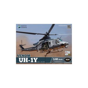 UH-1Y Venom збірна пластикова модель вертольота 1/48 kitty hawk 80124