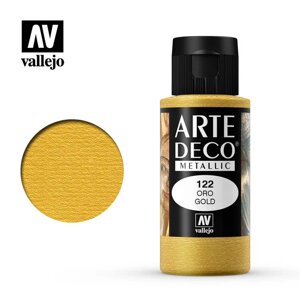 Золото. Фарба водорозчинна 35 мл. VALLEJO ARTE DECO 83122