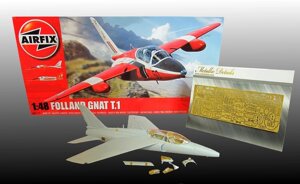 Набір фототравлення для деталировки літака Folland Gnat T. 1. 1/48 METALLIC DETAILS MD4808