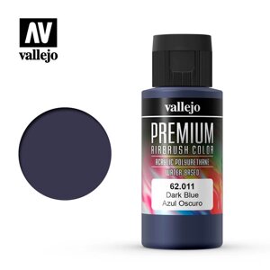 Синьо-зелений. Фарба акрил-поліуретанова 60 мл. VALLEJO PREMIUM COLLOR 62012