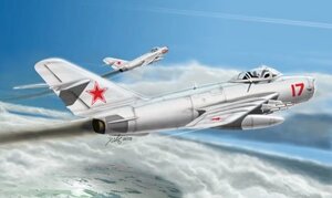 МіГ-17 ПФУ Fresco E. Збірна модель літака в масштабі 1/48. HOBBY BOSS 80337