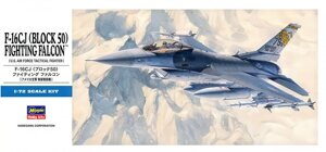F-16CJ (Block 50) Fighting Falcon. Збірна модель літака у масштабі 1/72. HASEGAWA 00448