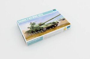 Т-64 1972 року. Збірна модель радянського танка. 1/35 TRUMPETER 01578