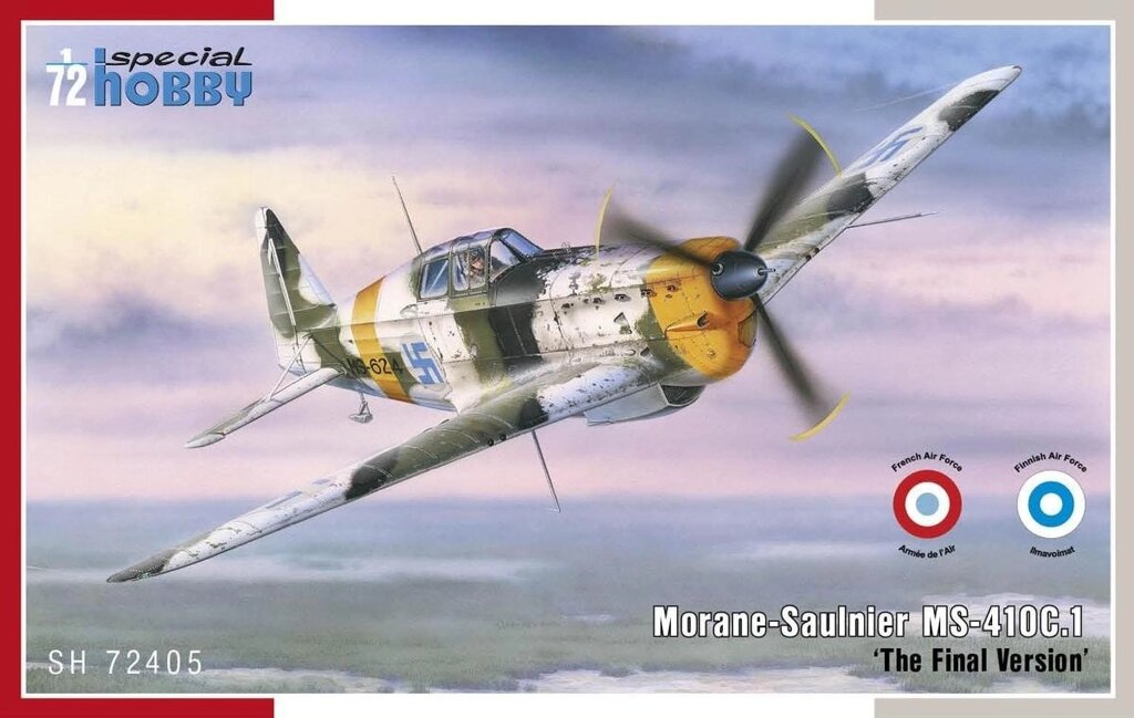 Morane saulnier MS-410C. 1 &quot;the final version&quot;1/72 special HOBBY SH72405 - відгуки