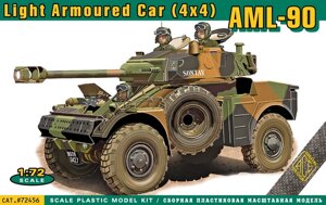 AML-90 Panhard (4x4). Збірна модель у масштабі 1/72. ACE 72456