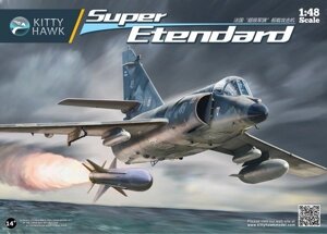 Super Etendard збірна пластикова модель літака 1/48 Kitty hawk 80138