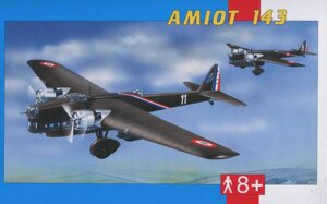 Збірна модель літака Amiot 143. SMER 0845
