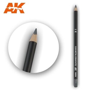 Олівець для ефектів Воронована сталь, графіт 17 см. AK-INTERACTIVE AK10018