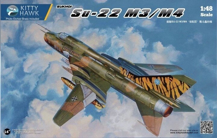 Су-22 м3 / м4. 1/48 KITTY HAWK KH80146 - роздріб