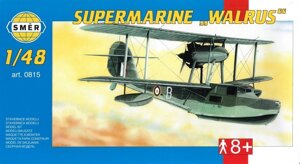 Supermarine Walrus Mk. 2. Пластикова модель літака для збірки в масштабі 1/48. SMER 0815