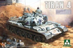 Tiran 4 ізраїльський середній танк. 1/35 TAKOM 2051