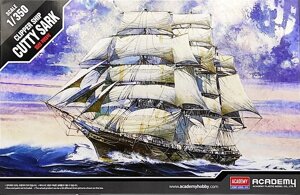 CUTTY SARK. Збірна модель корабля у масштабі 1/350. ACADEMY 14110