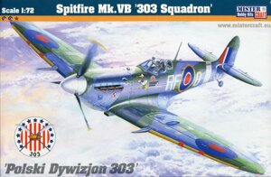 Supermarine Spitfire Mk. V B. Збірна модель літака у масштабі 1/72. MISTER CRAFT D-203