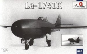Сборная модель советского реактивного истребителя Ла-174ТК. 1/72 AMODEL 72274 в Запорожской области от компании Хоббинет - сборные модели