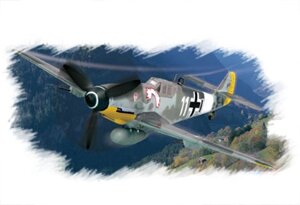 Збірна модель. Bf109G-6 (early). 1/72 HOBBY BOSS 80225