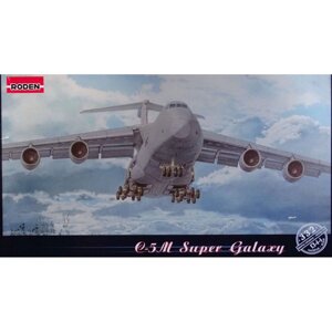 ТРАНСПОРТНИЙ ЛІТАК LOCKHEED C-5M SUPER GALAXY. 1/144 RODEN 332