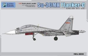 Сухий Су-30МКК Фланкер Д. Збірна пластикова модель літака. 1/48 KITTY HAWK KH80169