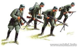 Німецькі панцергренадери (1939-1942). 1/35 MASTER BOX 3513