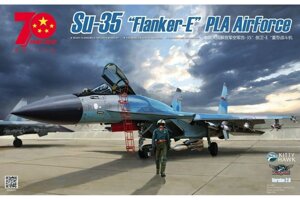 Су-35 (ВПС Китаю) з фігуркою пілота (версія 2.0). 1/48 KITTY HAWK KH80128 +