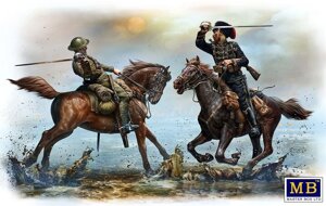 Британські та німецькі кавалеристи, період Першої світової війни. 1/35 MASTER BOX 35184