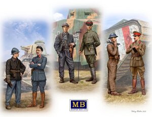 Танкісти Першої світової війни / Tankmen of WWI era. 1/35 MASTER BOX 35134