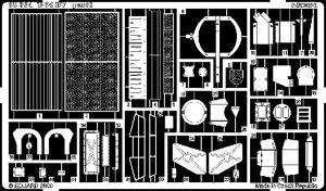 Набір Фототравлення деталей для моделі танка Т-64БВ (SKIF) .1 / 35 EDUARD 35334