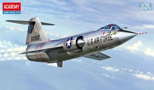 USAF F-104C "Vietnam War". Сборная модель винищувача в масштабе 1/72. ACADEMY 12576