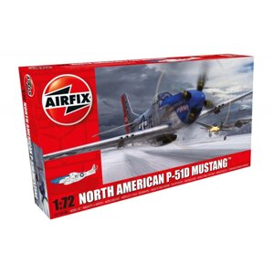P-51D MUSTANG NORTH AMERICAN. 1/72 AIRFIX 01004