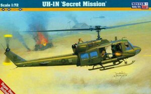 UH-1N 'Secret Mission'. Збірна модель гелікоптера в масштабі 1/72. MISTER CRAFT D-55