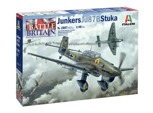 Junkers Ju 87B Stuka "The Battle of Britain". Збірна модель літака у масштабі 1/48. ITALERI 2807