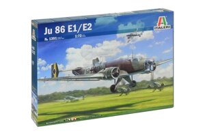 JU 86 E1 / E2 бомбардувальник. 1/72 ITALERI 1391