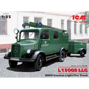 L1500S LLG Німецький легкий пожежний автомобіль II МВ. 1 / 35 ICM 35526