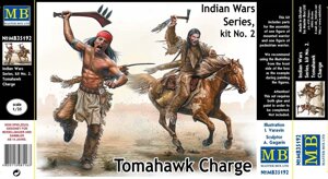 "Tomahawk Charge", індіанська військова серія, набір 2. 1/35 MASTER BOX 35192