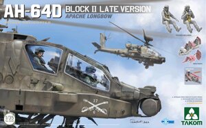 AH-64D Apache Longbow Block II пізня версія масштабу 1/35. TAKOM 2608