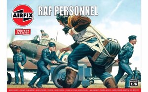 Набір пластикових фігур в масштабі 1/76. Персонал британських ВПС. AIRFIX 00747