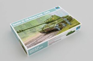 ІС-2М (ранній). Збірна модель радянського важкого танка в масштабі 1/35. TRUMPETER 05589