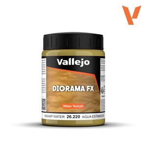 Гель для імітації води Болотяна вода 200мл. VALLEJO 26220