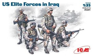Американський спецназ в Іраку. Набір збірних фігурок. 1/35 ICM 35201