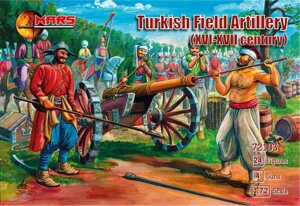 Турецька польова артилерія 16-17 століття. 1/72 MARS 72103