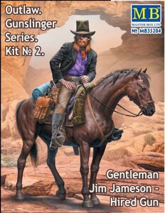 Набір пластикових фігурок. Джентльмен Джим Джейсон - найманець. 1/35 MASTER BOX 35204