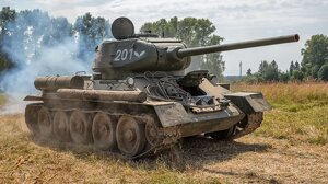 Збірні моделі танка Т-34/76 та Т-34/85 у масштабі 1/72