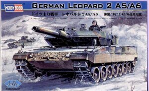 Leopard 2 A5/A6. Збірна модель танка у масштабі 1/35. HOBBY BOSS 82402