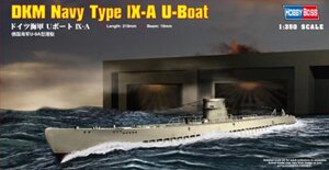 DKM Navy Type lX-A U-Boat. Збірна модель підводного човна у масштабі 1/350. HobbyBoss 83506