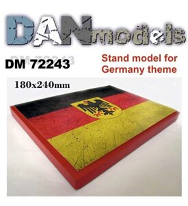 Підставка під моделі (тема - ФРН). 1/72 DANMODELS DM72243