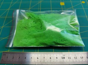Флок для моделювання невеликий зелений
